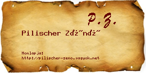 Pilischer Zénó névjegykártya